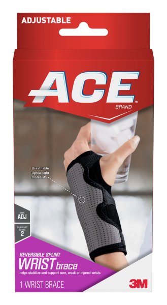 3M™ Ace™ Wrist Brace, Reversible, Left or Right Hand