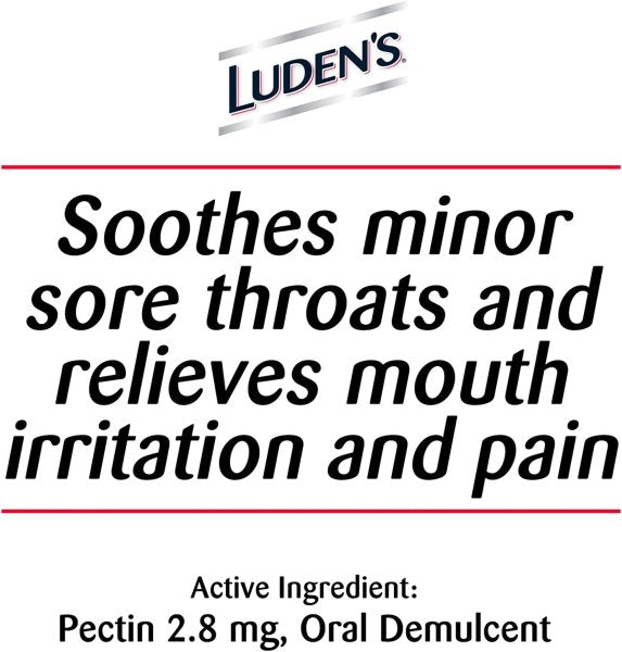 Luden's Cherry Flavor Sore Throat Relief, 30 ct.
