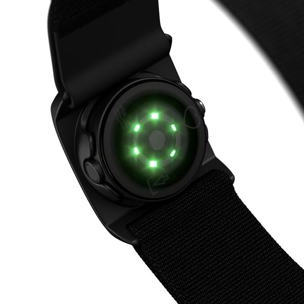 Polar Verity Sense Optical Heart Rate Sensor, Black, Small - Large