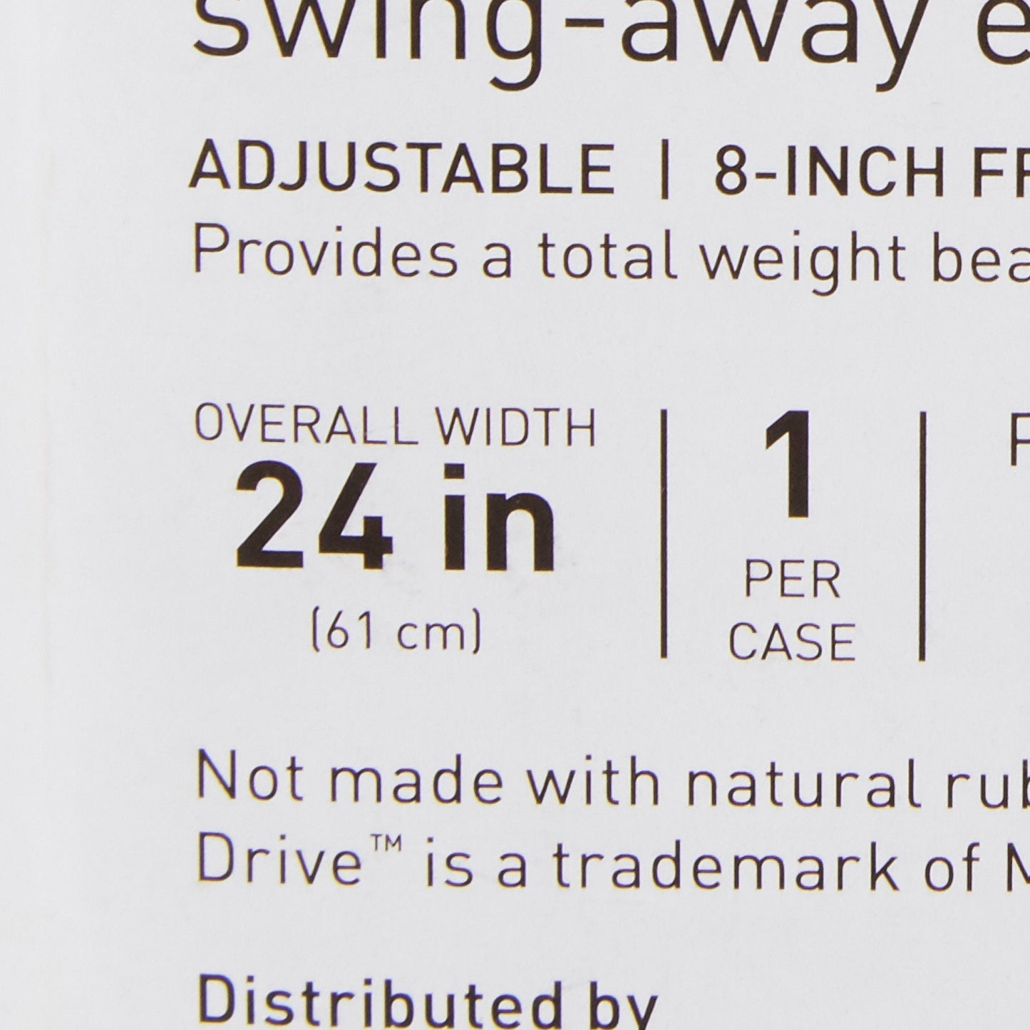 McKesson Wheelchair, 16 Inch Seat Width, Legrest