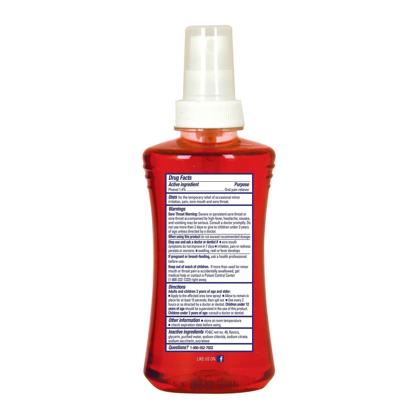 Chloraseptic® Phenol Sore Throat Relief Spray, 6 oz.