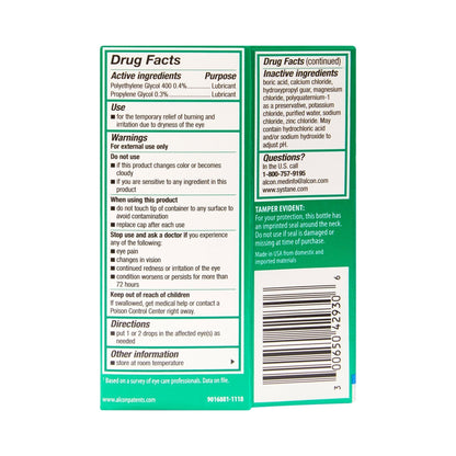 Systane® Eye Lubricant Eye Drops, 1 oz