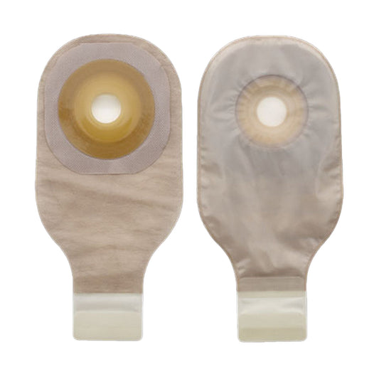 Premier™ One-Piece Drainable Transparent Colostomy Pouch, 12 Inch Length, 1-1/8 Inch Stoma, 5 ct