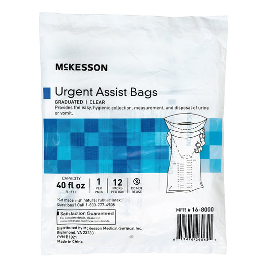 Bag, Vomit Graduated Markings Clr 40Oz (12Ea/Bg 20Bg/Cs), 240 ct