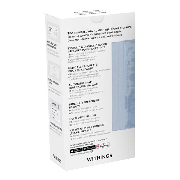 Withings Heart Health Duo, Scale + BP Monitor Bundle