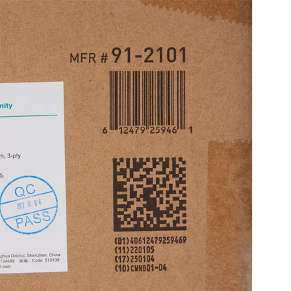 McKesson ASTM Level 1 Medical Face Masks, Yellow