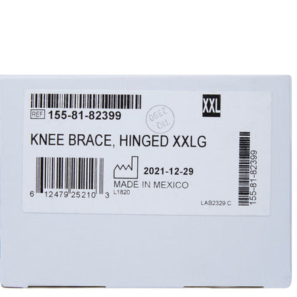 McKesson Hinged Knee Brace, Open Patella