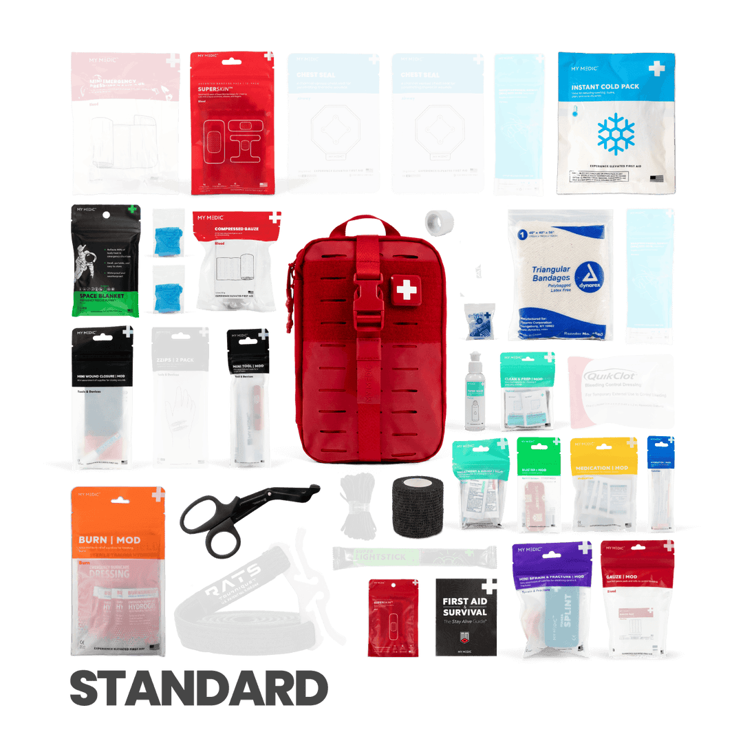 My Medic MYFAK First Aid Kit, Standard, 130+ pcs.