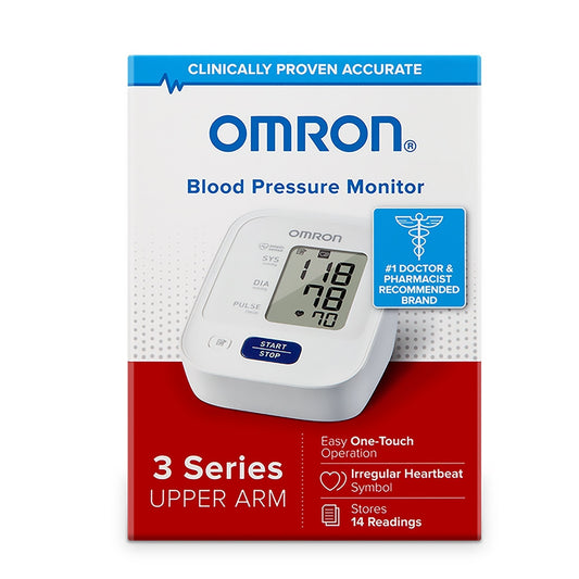 Omron 3 Series Digital Blood Pressure Monitor