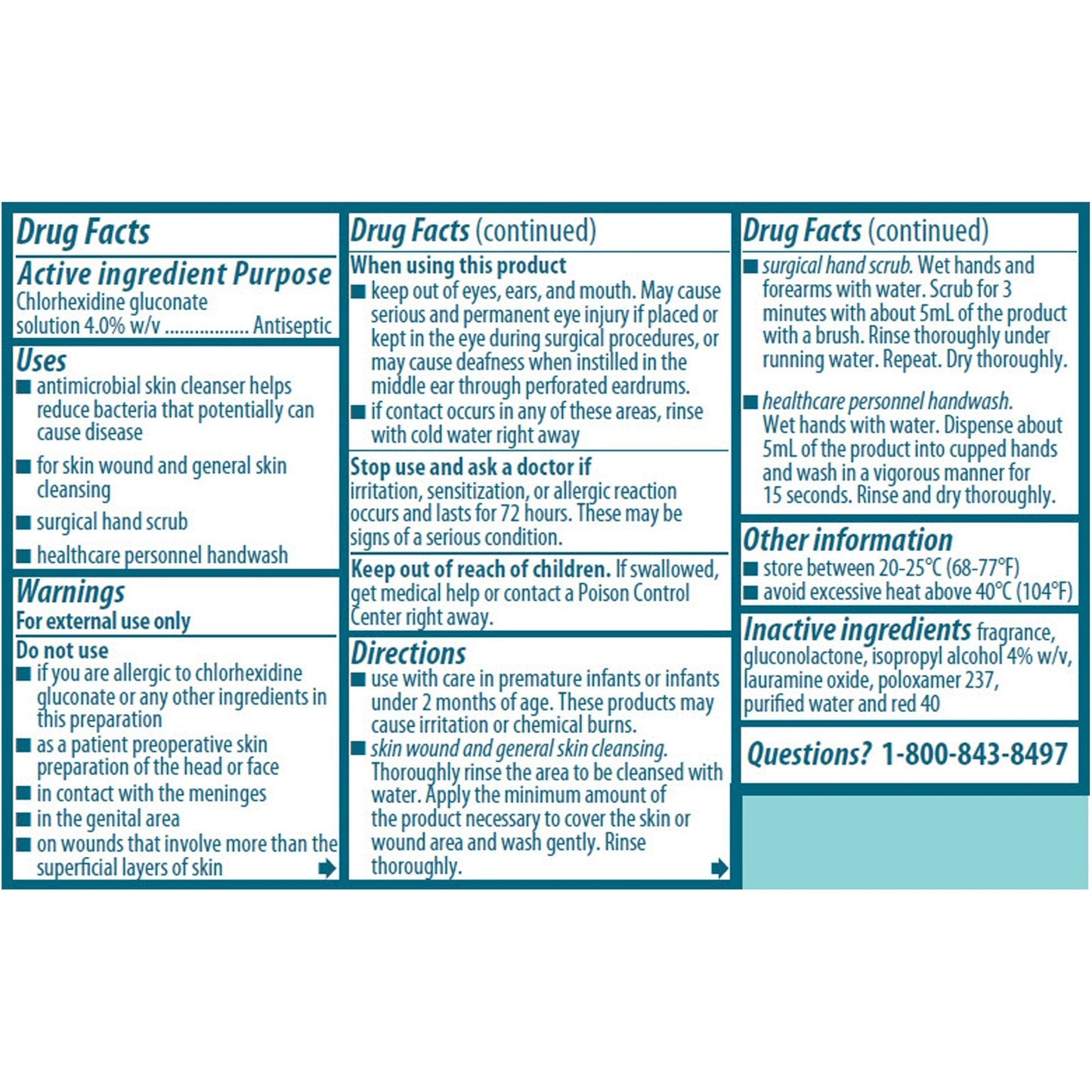 Hibiclens Surgical Scrub Antiseptic/Antimicrobial Skin Cleanser