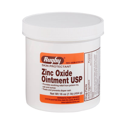 Rugby Skin Protectant 20% Zinc Oxide Ointment, 16 fl. oz.