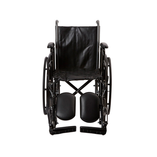 McKesson Wheelchair, 16 Inch Seat Width, Legrest