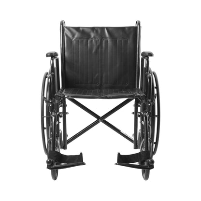 McKesson Manual Wheelchair with Swing-Away Leg Rests