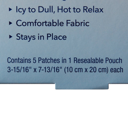 Icy Hot® Menthol Topical Pain Relief Back Patch, 5 ct.