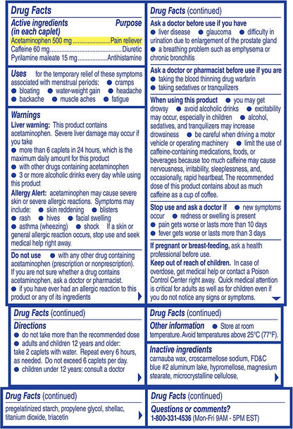 Midol® Complete Multi-Symptom Relief, 24 ct.
