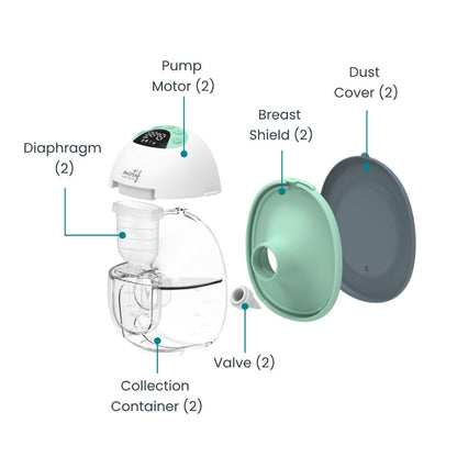 Aura Glow Wearable Breast Pump