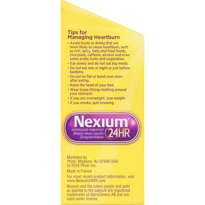 Nexium 24 HR Acid Reducer Heartburn Relief