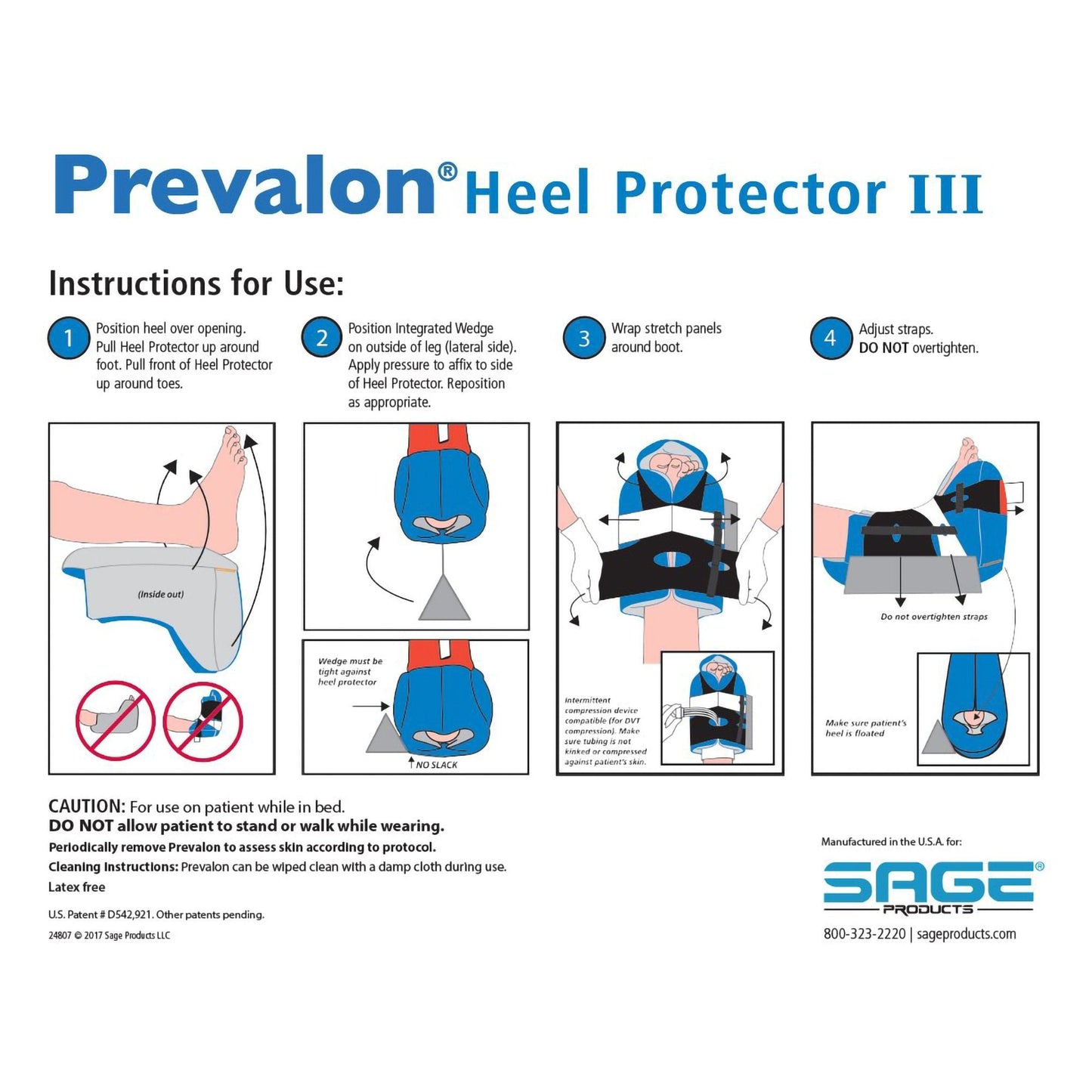 Prevalon® Heel Protector Boot with Wedge