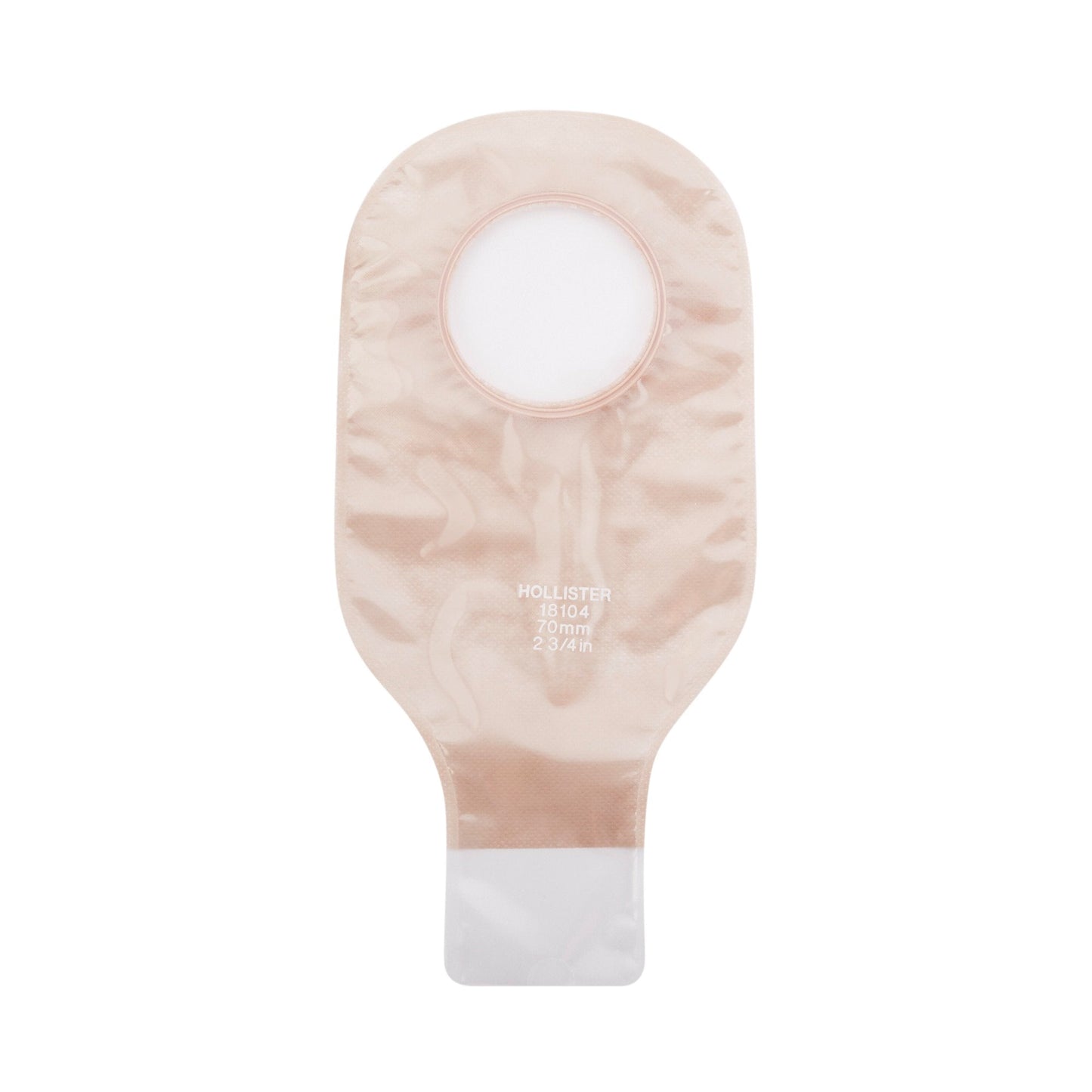 New Image™ Drainable Transparent Colostomy Pouch, 12 " Length, 2.75 " Flange