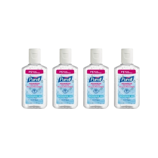 Purell Hand Sanitizer 1 oz Travel Size, 4 Pack