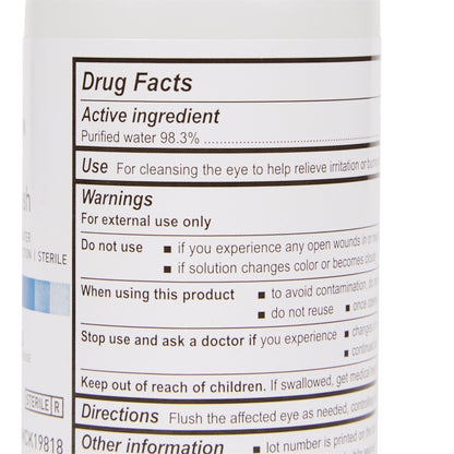 McKesson Eye Wash Solution, 4-ounce Squeeze Bottle