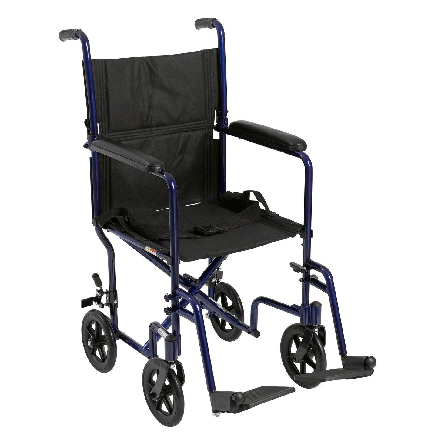 McKesson Lightweight Aluminum Transport Chair, 300 lb. Capacity