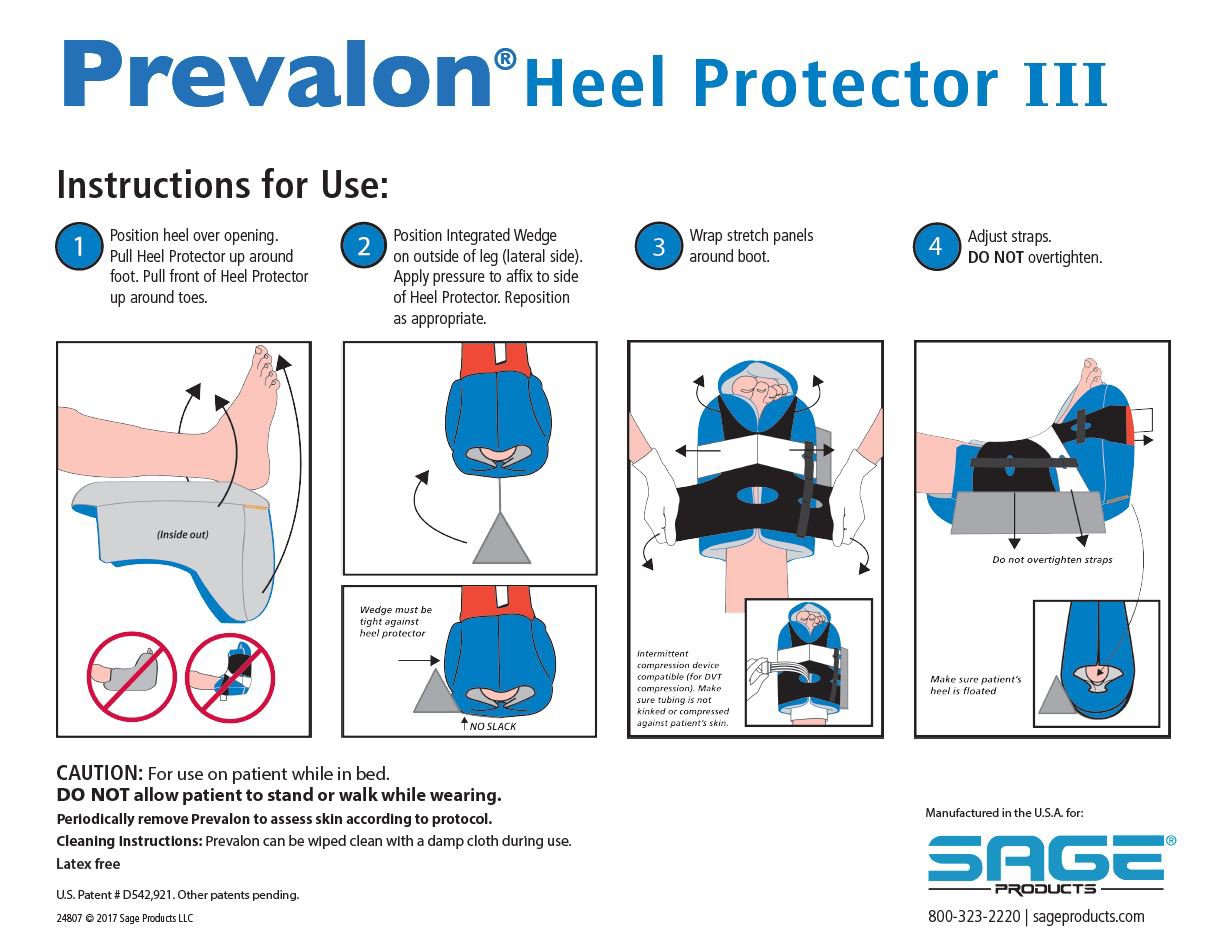 Prevalon® Heel Protector Boot with Wedge