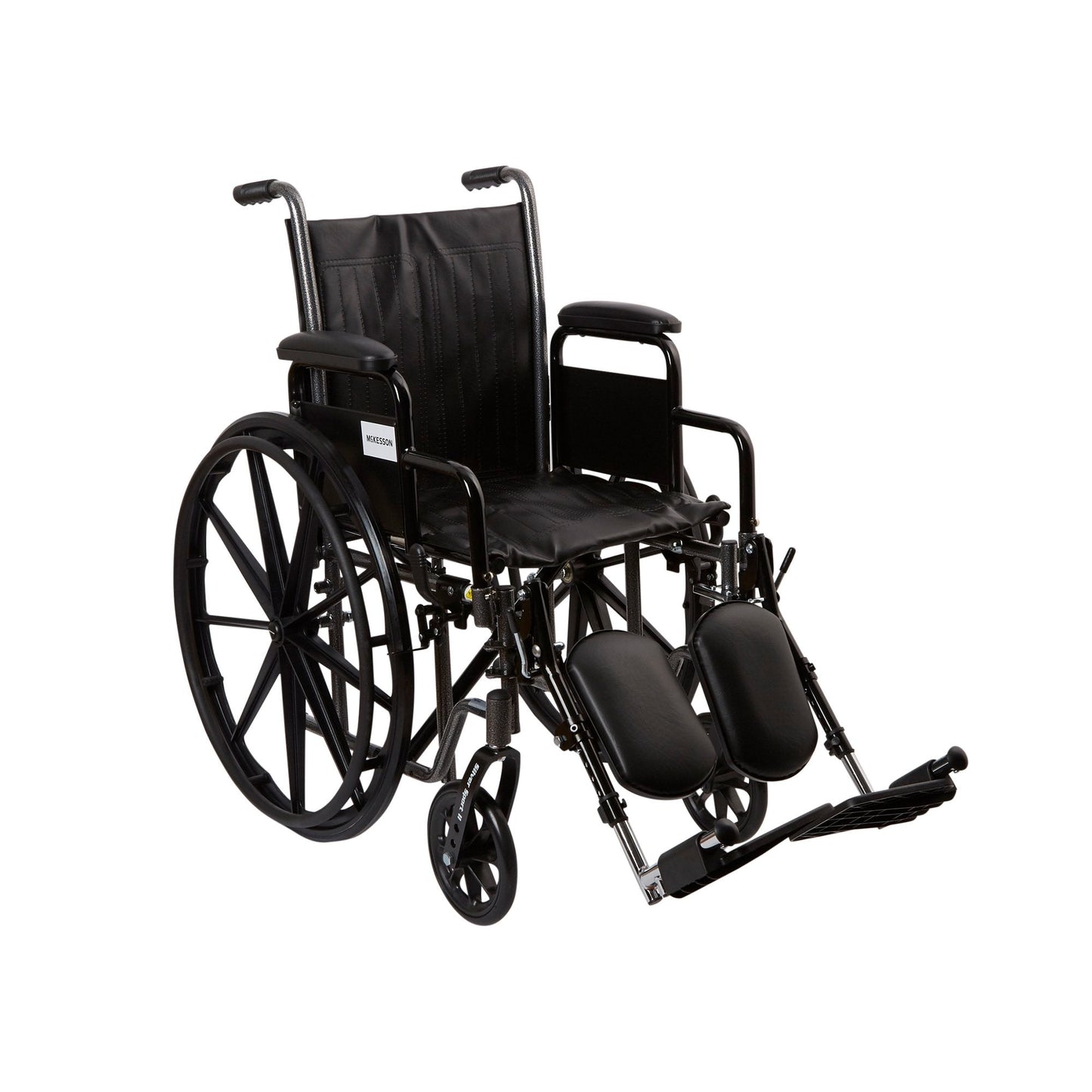 McKesson Wheelchair, 16 Inch Seat Width, Legrest