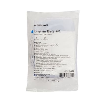 McKesson Enema Bag Set