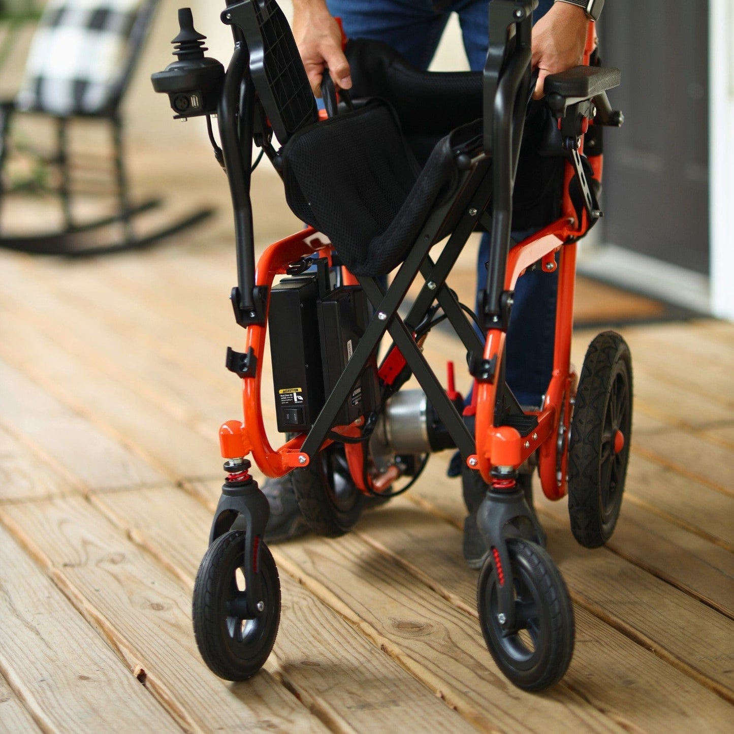 GoRide Electric Wheelchair, 220Lbs Max Weight