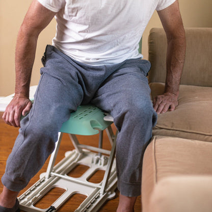 GoRise LT Portable Floor Lift, Lightweight (19lbs), Lift up to 330 Lbs, Waterproof