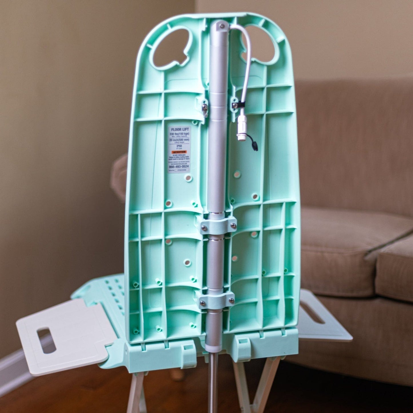 GoRise LT Portable Floor Lift, Lightweight (19lbs), Lift up to 330 Lbs, Waterproof