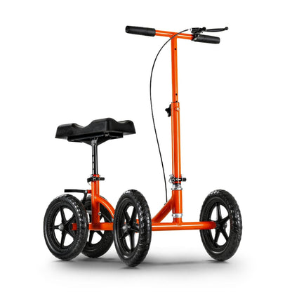 Knee Walker - Height Adjustable, 330Lbs Max Weight