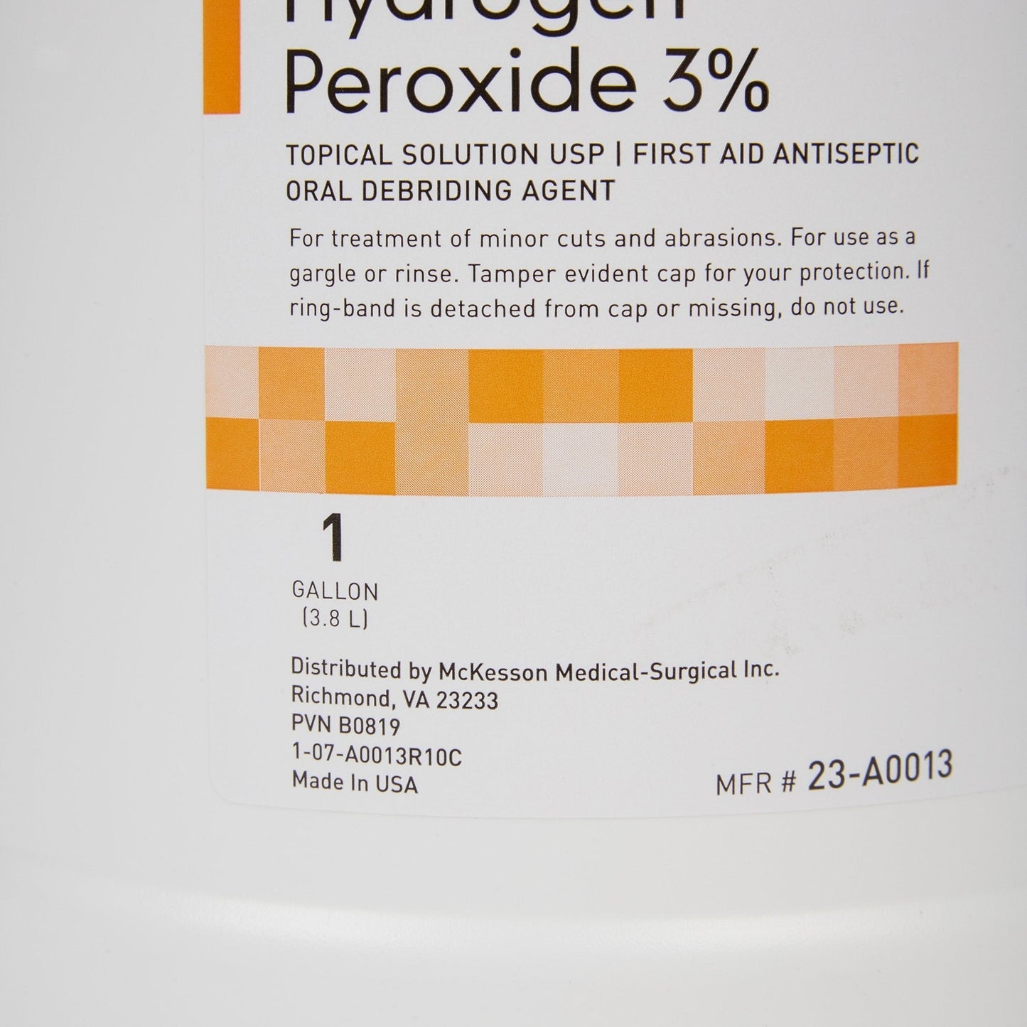McKesson 3% Hydrogen Peroxide Antiseptic Topical Solution