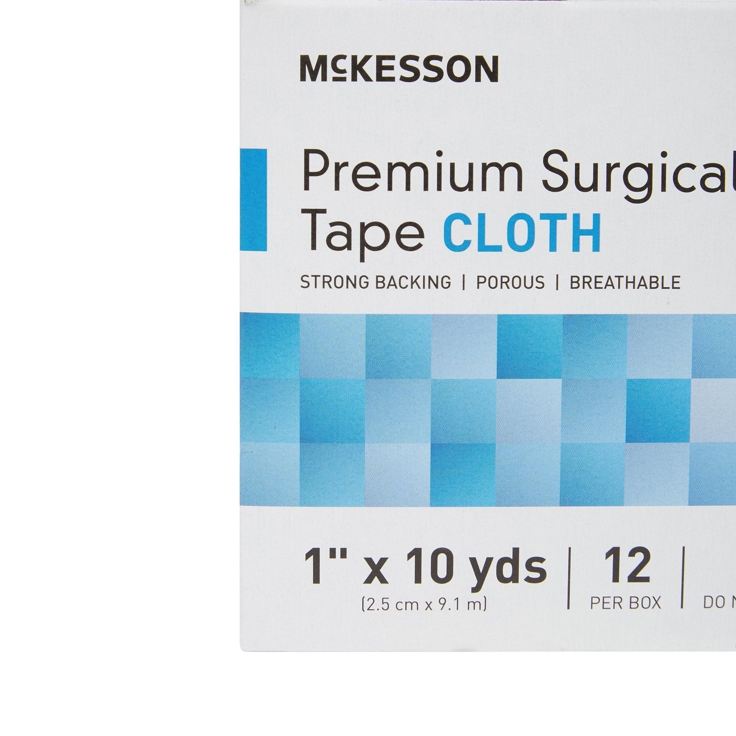 McKesson Silk-Like Cloth Medical Tape, 1 " x 10 Yard, White