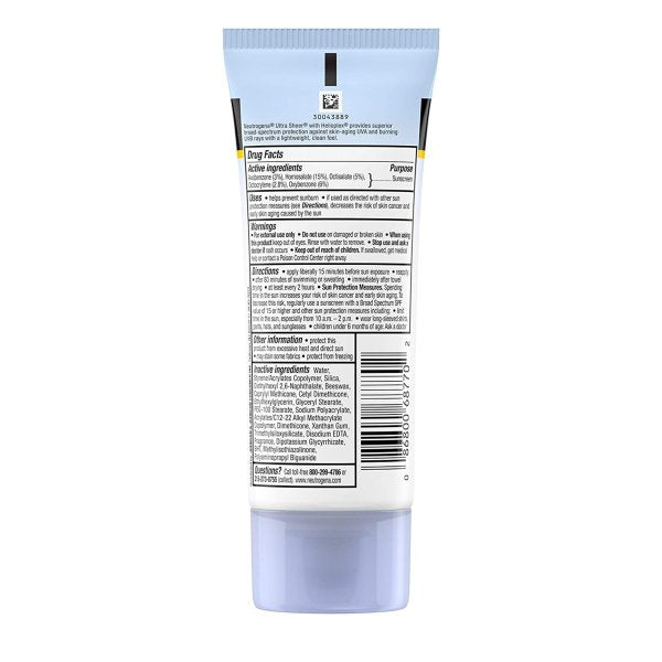 Neutrogena Ultra Sheer Sunscreen Lotion, SPF 70, 3 fl. oz.