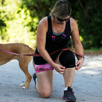 Green Drop Infused Compression Recovery Sleeve Knee Support