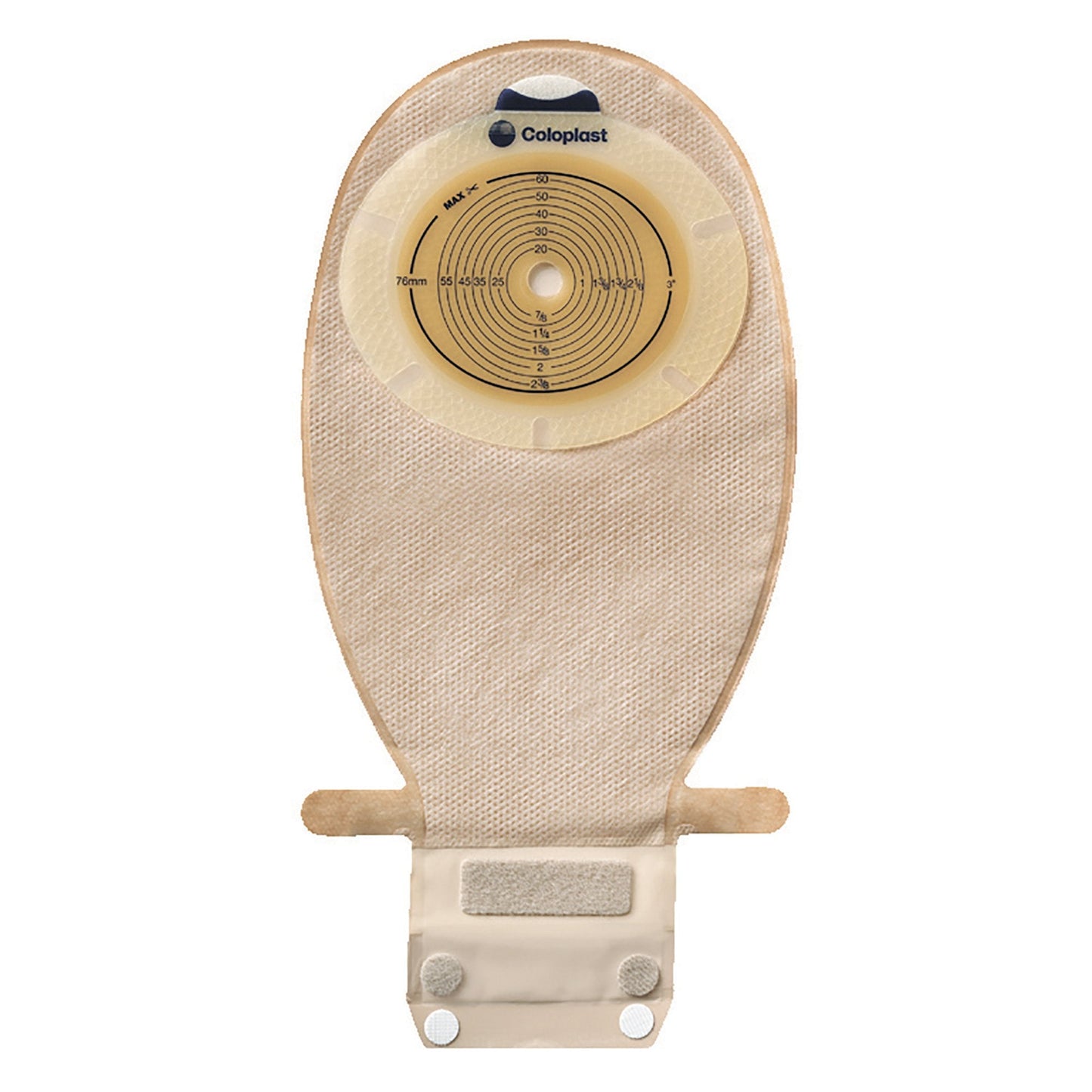 SenSura® EasiClose™ One-Piece Drainable Transparent Filtered Ostomy Pouch, 11.5 " Length, 3/8 to 3 " Stoma