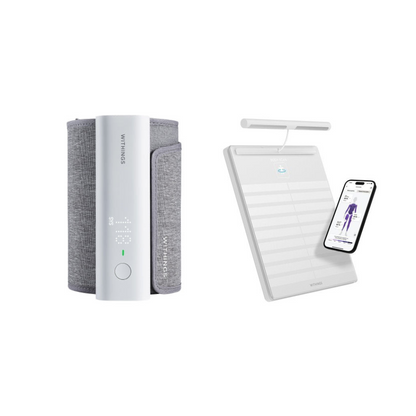 Withings Heart Health Duo, Scale + BP Monitor Bundle