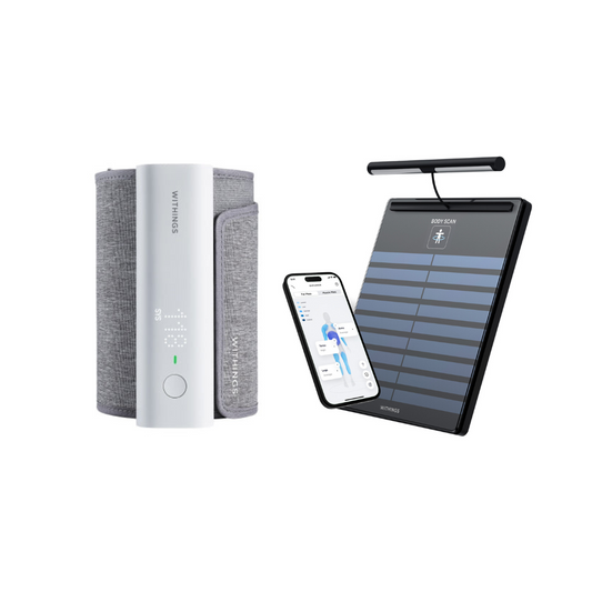 Withings Heart Health Duo, Scale + BP Monitor Bundle
