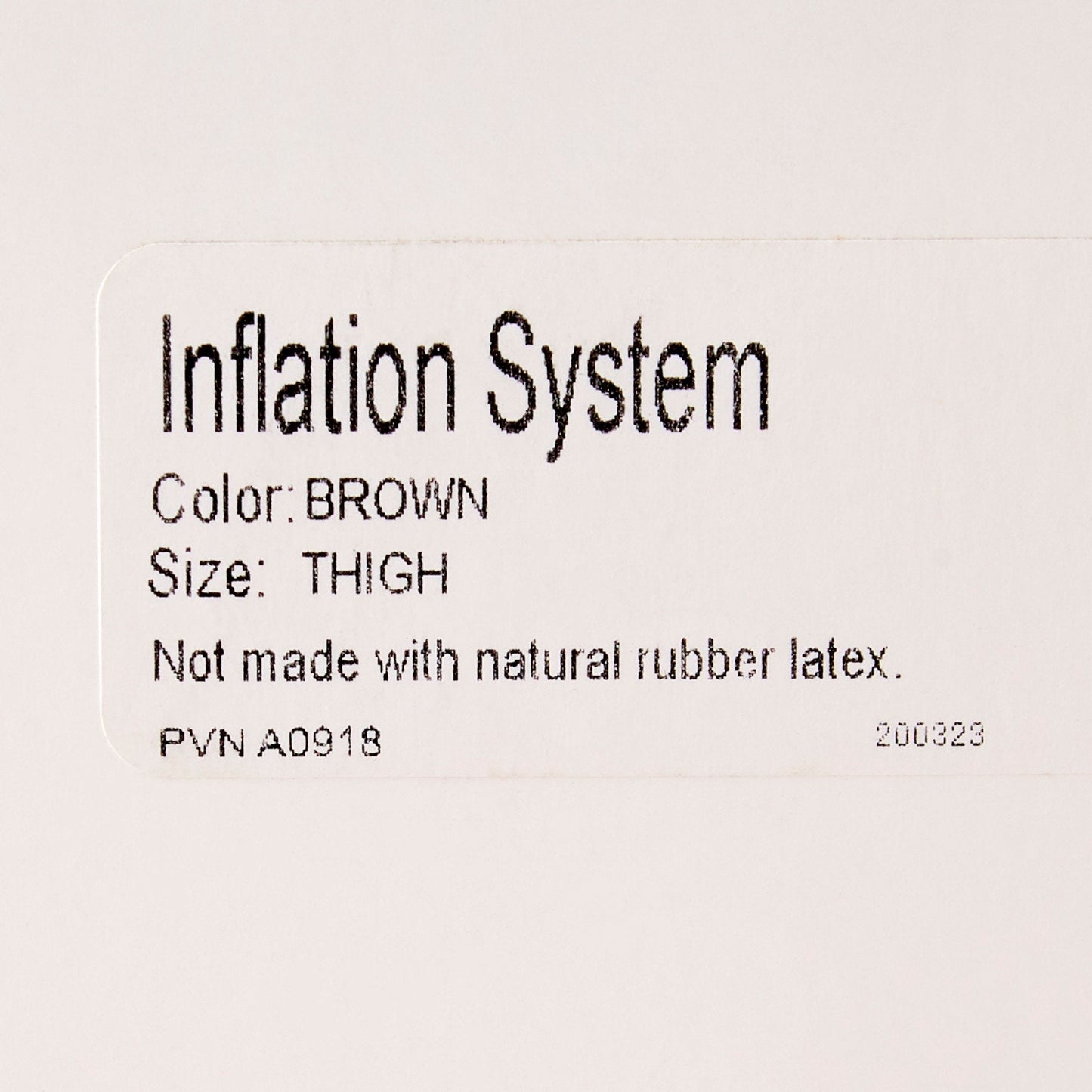 McKesson Lumeon™ Blood Pressure Cuff and Bulb, Nylon Cuff, XL Cuff, Brown, 40 - 66 cm, Thigh