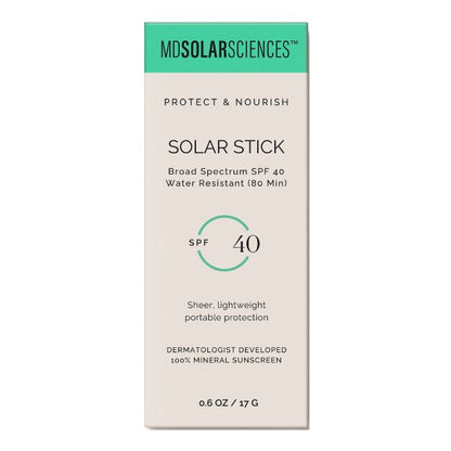 MDSolarSciences Solar Stick Sunscreen SPF 40, 0.6 oz.