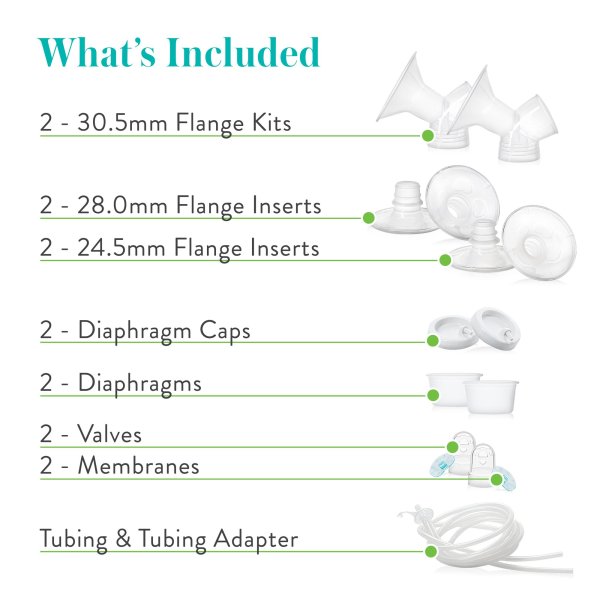 Evenflo® Advanced Breast Pump Replacement Parts Kit