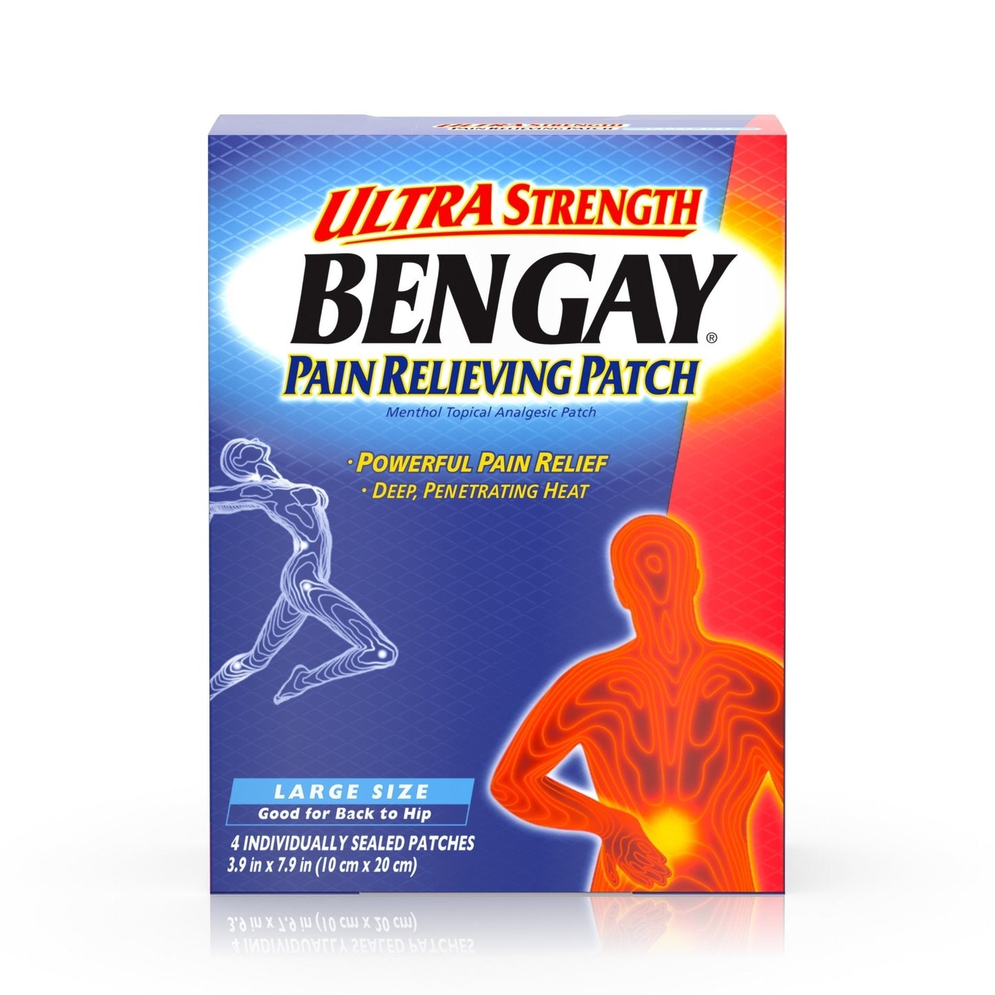 Bengay® Ultra Strength Menthol Topical Pain Relief Patch