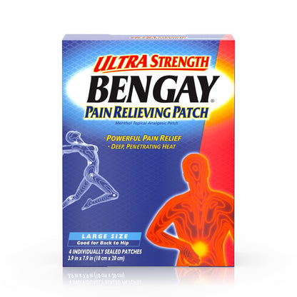 Bengay® Ultra Strength Menthol Topical Pain Relief Patch