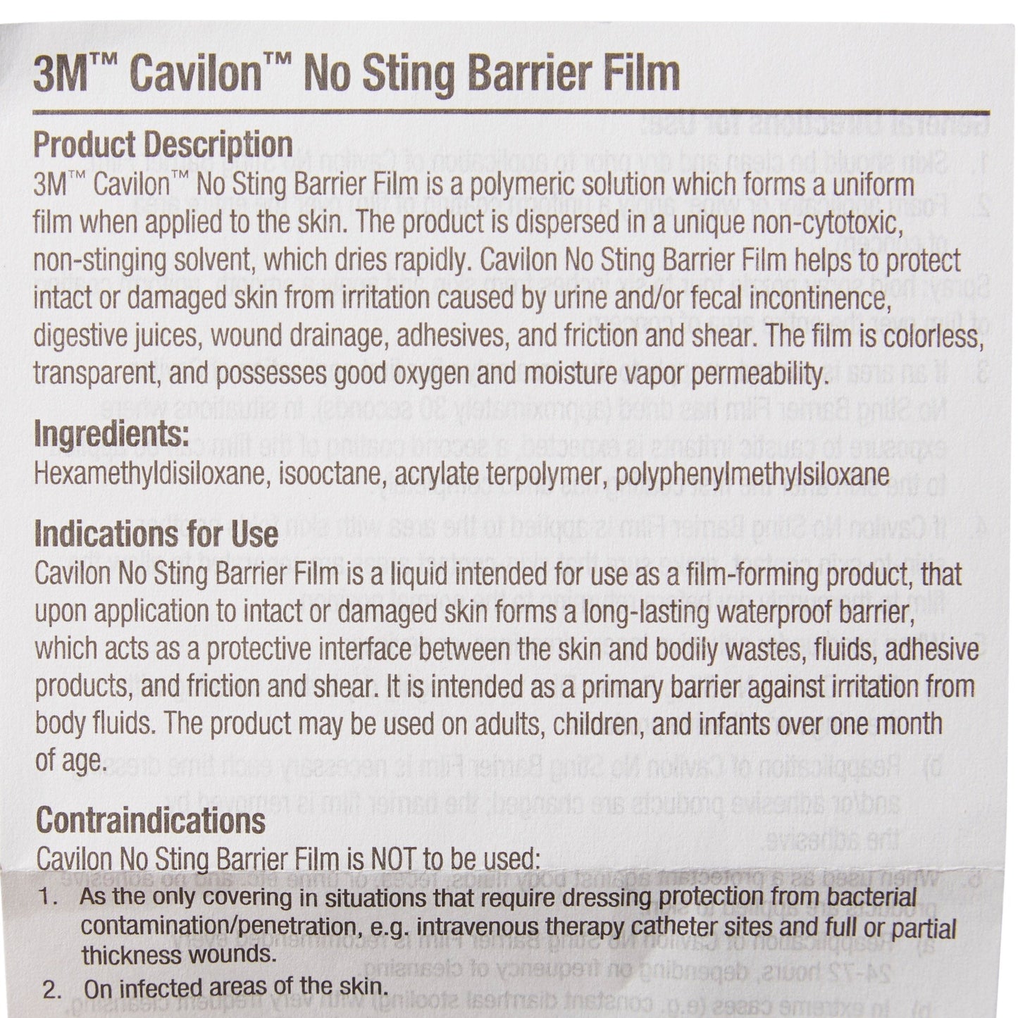 3M Cavilon No Sting Barrier Film, 1 ct.