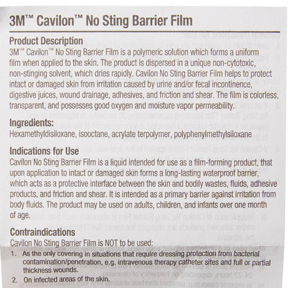 3M Cavilon No Sting Barrier Film, 1 ct.